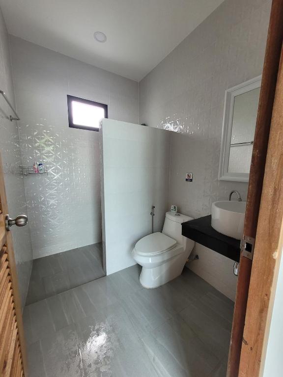 The bathroom